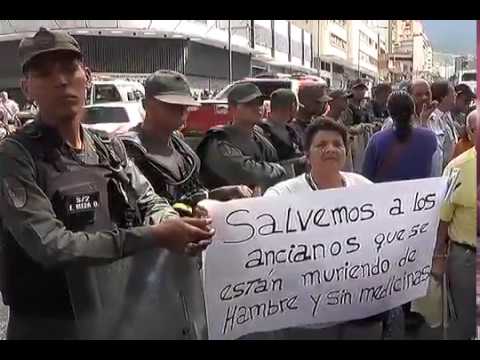 GNB atacando a los viejitos pensionados CHISMEVEN.NET