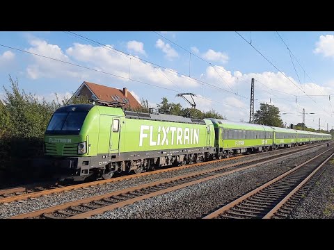 FLIXTRAIN Vectron BR 193 604-6 mit 8 Wagen