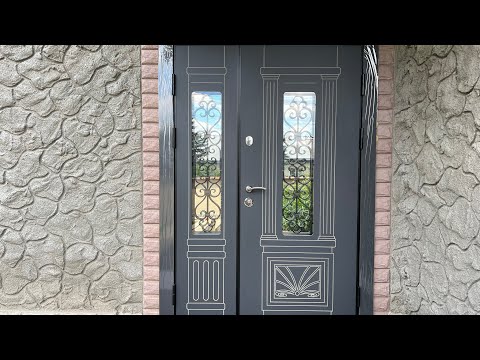 Usi de Exterior - Opendoors Moldova. Model executat la comanda dupa dimensiuni si design individual.