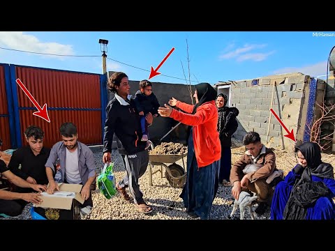 Happy Day with Bardia: The Heat of the Hassan Family Farm in the Cold of Winter