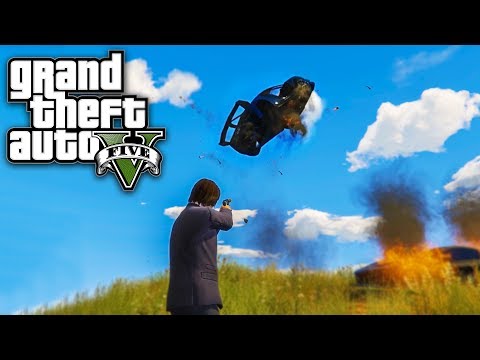 ODE MOJ BUGATTI CHIRON U VAZDUH ! Grand Theft Auto V - Lude Trke w/Cale