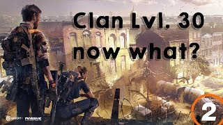 Clan Level 30 | Perks, Vendor, Bounties, and Caches | The Division 2