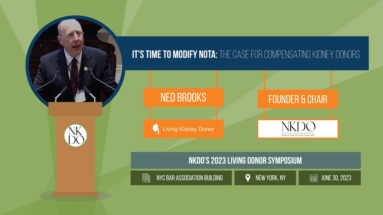 Ned Brooks on Coalition to Modify NOTA