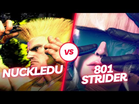 SF6 ▰ Nuckledu 【Guile】Vs 801 strider 【Manon】【Street Fighter 6】