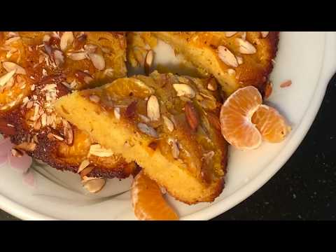 Makki Atta Cake | Cornmeal Citrus Cake | Gluten-Free | No Butter No Sugar |