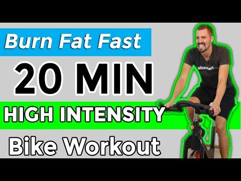 Burn Fat Fast  - 20 Minute High Intensity Bike Workout