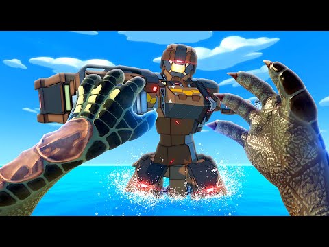 Becoming a KAIJU in Virtual Reality - Monster Titan's Playground VR