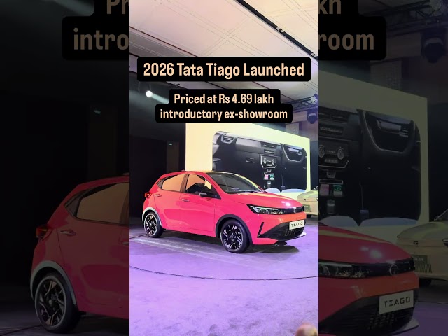 2026 Tata Tiago & Tiago EV launched!