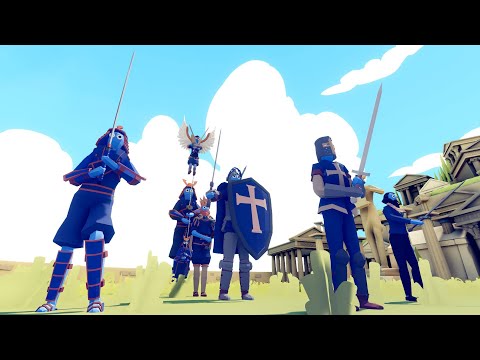 Rumble! Sword Squad(8 units) vs All Units(Factions) + Bonus - TABS Unit Possession Update