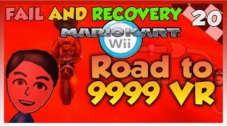 Mario Kart Wii Custom Tracks - FAIL AND RECOVERY SABOTAGE?! - Road To 9999 VR | Ep. 20