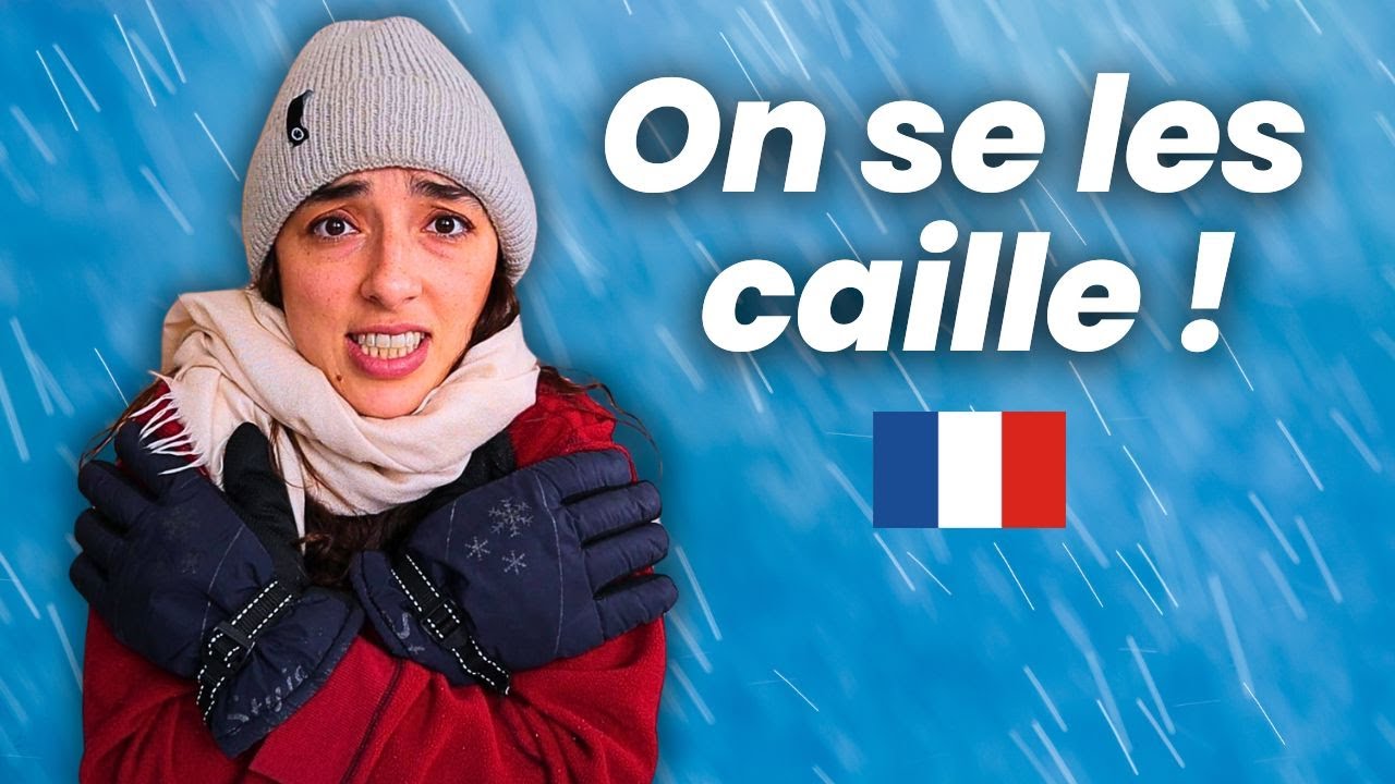 How to talk about the WEATHER in French (like a real Parisian) 🌧️