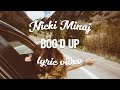 Ella Mai, Nicki Minaj & Quavo - Boo'd Up (Remix) (Lyric Video)
