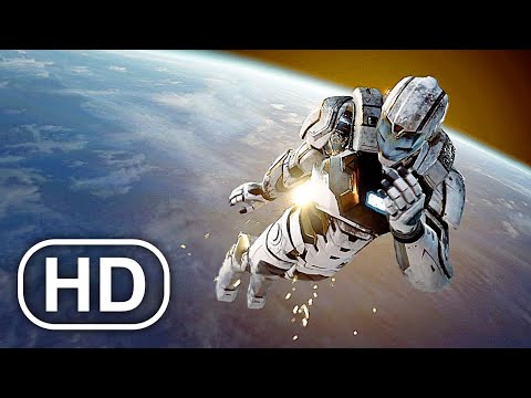 Marvel's Avengers Iron Man Fly To Space Scene HD