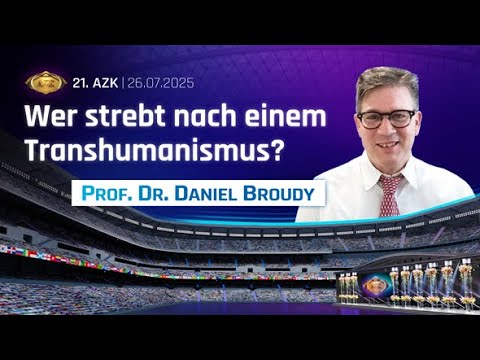 ✨ Prof. Dr. Daniel Broudy an der 21. AZK: Transhumanismus und Posthumanismus