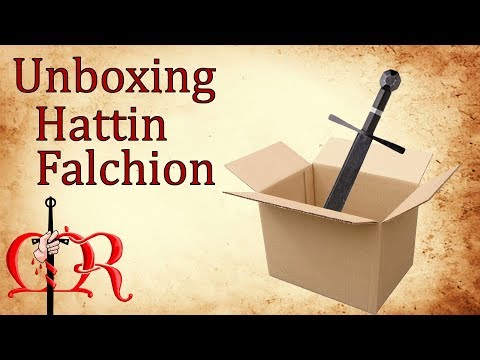 Unboxing the Battlecry Hattin Falchion w/ Comparison