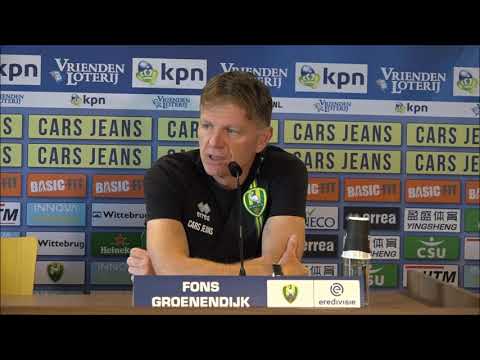 ADOjournaal met de hele Persconferentie voor OJC Rosmalen voor de Beker