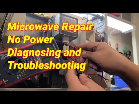Microwave troubleshooting repair easy steps detail instructions