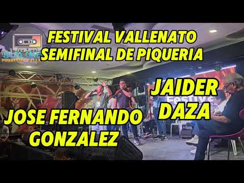 Semifinal de Piqueria Jaider Daza VS Jose Fernando Gonzalez