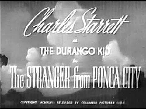 The Durango Kid - The Stranger From Ponca City - Charles Starrett, Smiley Burnette