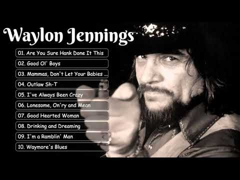 WaylonJennings Best Songs ~ WaylonJennings Greatest Hits Full Album
