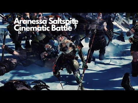 Totalwar Warhammer - Aranessa Saltspite (Cinematic Battle)