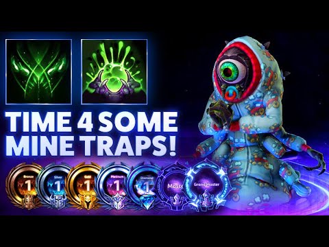 Abathur Ultimate Evolution - TIME FOR SOME MINE TRAPS! -  Bronze 2 Grandmaster S2 2022