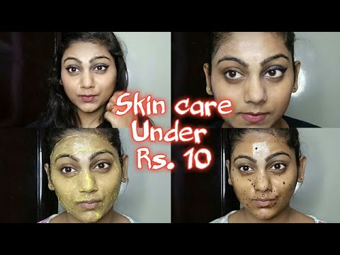 My Skin Care Routine Under Rs. 10  | Night skin Care Routine | Home Ingredients | Lavishka Jain