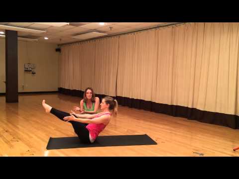 How To Do Boat Pose to Chair Pose (Navasana to Utkatasana)