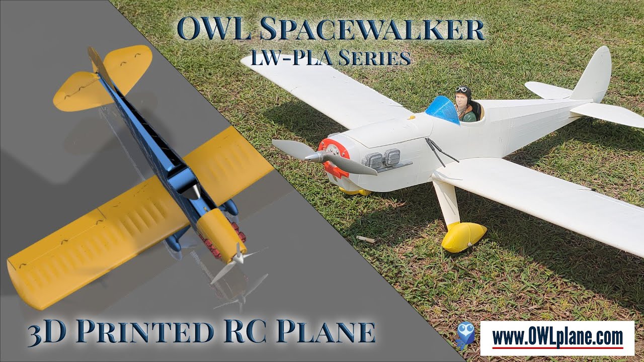OWL Spacewalker - LW-PLA  - with Skirt Landing Gears