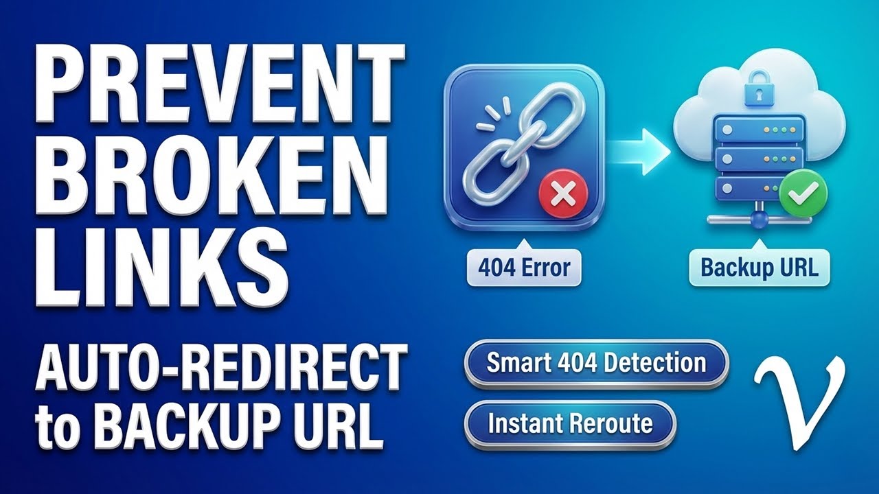 How to Prevent Broken Links with Automatic Fallback Redirects