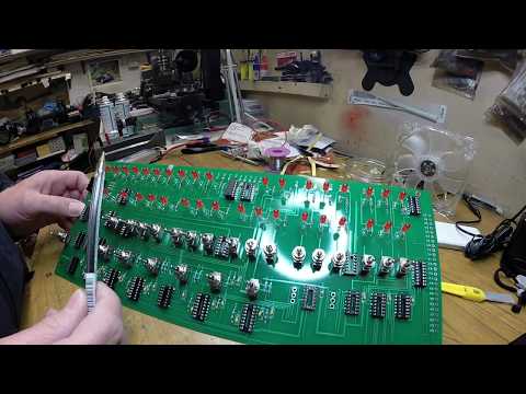Altair 8800 Build Project Part 11 - Front Panel Part 1