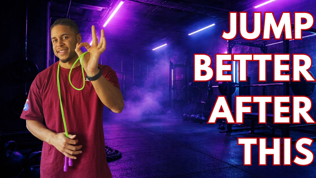 Looking for a quick warm-up before your jump rope workout?   This 5-minute jump rope warm-up helps loosen your body, wake up your legs, activate your shoulders, and get you ready to start jumping with better rhythm.