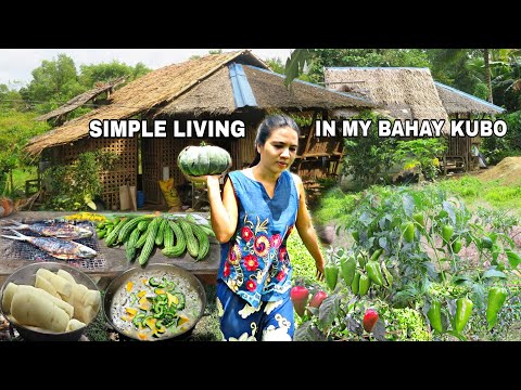 Slow Living In My Bahay Kubo : Abundant Harvest & Wholesome Cooking