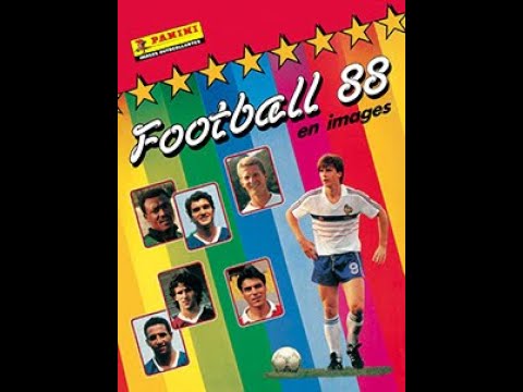 STICKERS PANINI FRENCH CHAMPIONSHIP 1988 OLYMPIQUE MARSEILLE