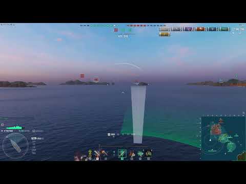 World of Warships - AA master Yueyang