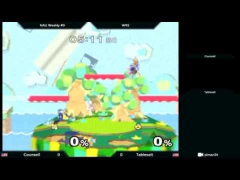 NAU Melee Weekly #9 - Winners Semis - Tablesalt (Sheik, Marth) vs. Solidmid (Fox)