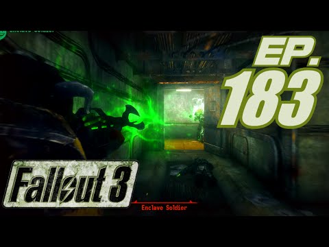 Fallout 3 Broken Steel Gameplay in 4K, Part 183: Under Adams Air Force Base (Let's Play, PC)