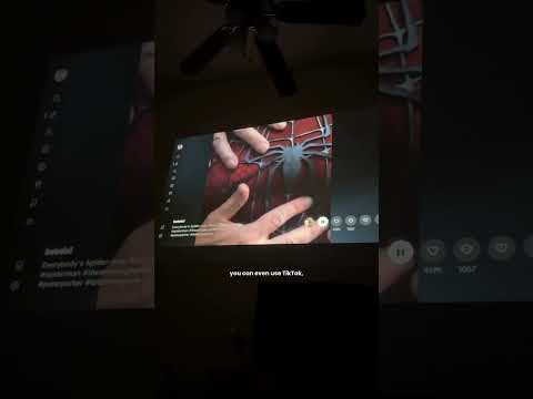 Experience hassle-free entertainment with the Aurzen EAZZE D1 Smart Projector. #shorts