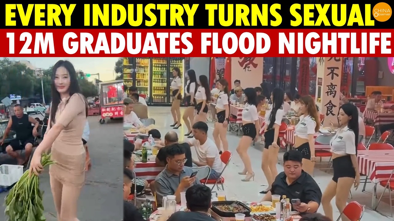 China’s Economy Goes Sexual: 12M Graduates Flood Nightlife, Livestreams & Gig Jobs
