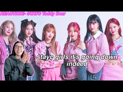 STAYC- Teddy Bear (Official Music Video) REACTION!