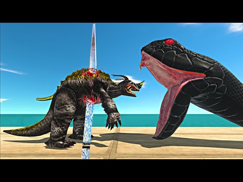 Bloop or Black Mamba | Who Can Survive? - Animal Revolt Battle Simulator