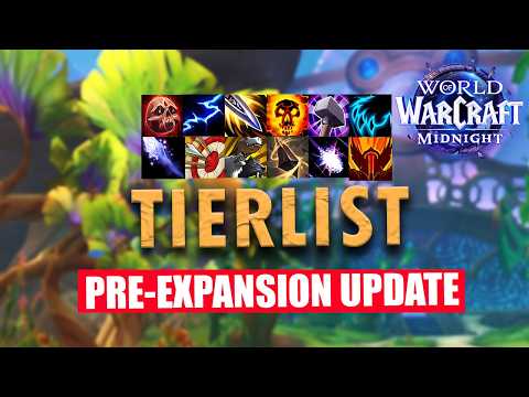 *OFFICIAL* Pre-Expansion M+ TIERLIST | Ranking ALL SPECS & CLASSES | World of Warcraft Midnight