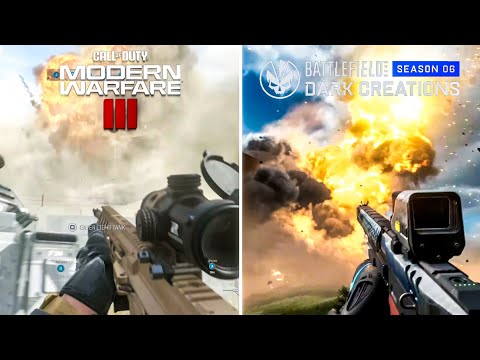 Modern Warfare III vs Battlefield 2042 - ULTIMATE Attention to Detail Comparison!