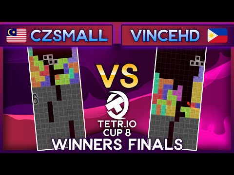 TETR.IO Cup 8 - CZSmall Vs. VinceHD - Winners Finals