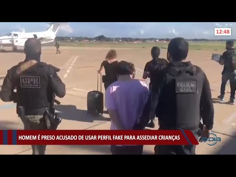 Homem é preso acusado de usar perfil fake para assediar crianças 22 07 2021