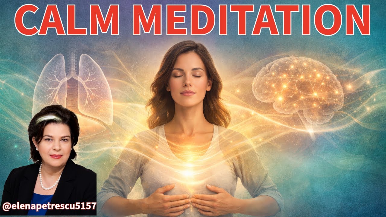 Calm Meditation to Relax Mind & Body | Elena Petrescu