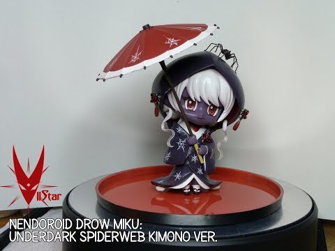 Nendoroid Drow Miku: Underdark Spiderweb Kimono ver.