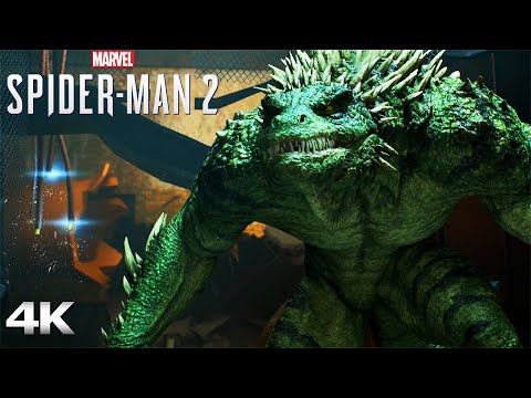 Spider-Man 2 - LIZARD Boss Fight 4K 60FPS Ultra HD