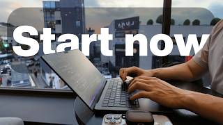 Should I Code or Market First as a Solo Startup Founder? (Coding Vlog)