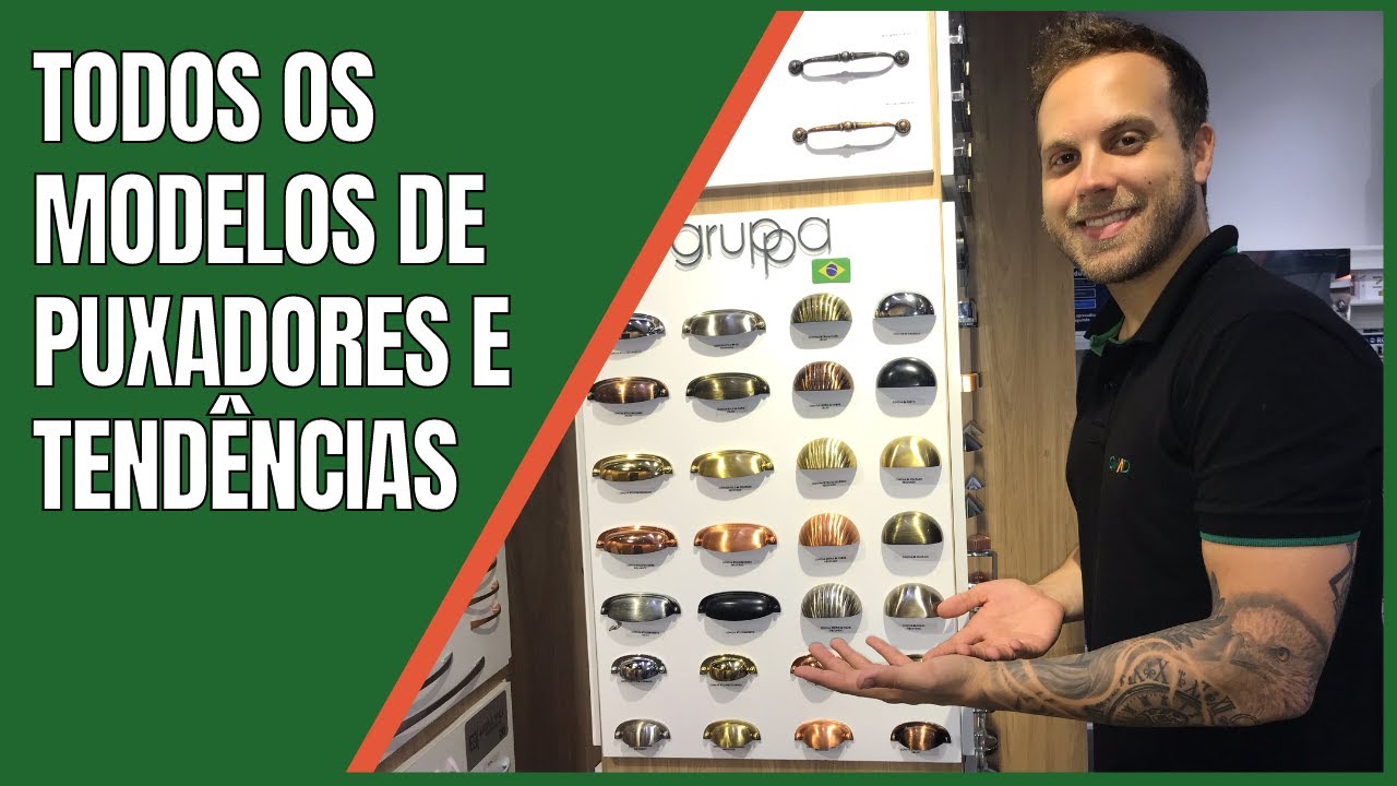 Watch Now CONHEÇA OS PRINCIPAIS MODELOS DE PUXADORES E SUAS TENDÊNCIAS CONHEÇA OS PRINCIPAIS MODELOS DE PUXADORES E SUAS TENDÊNCIAS